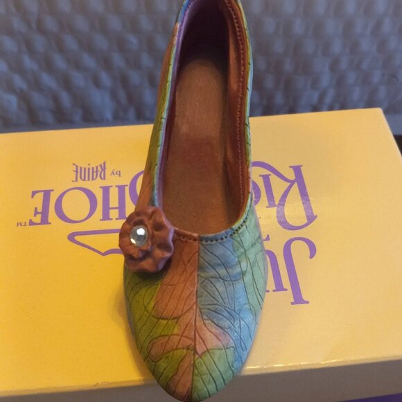 Just The Right Shoe  By Raine Rose Court Shoe  Mini Figurine 25009 - Picture 7 of 9